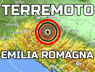 Terremoto Morfasso Emilia-Romagna, scossa di magnitudo 3.6