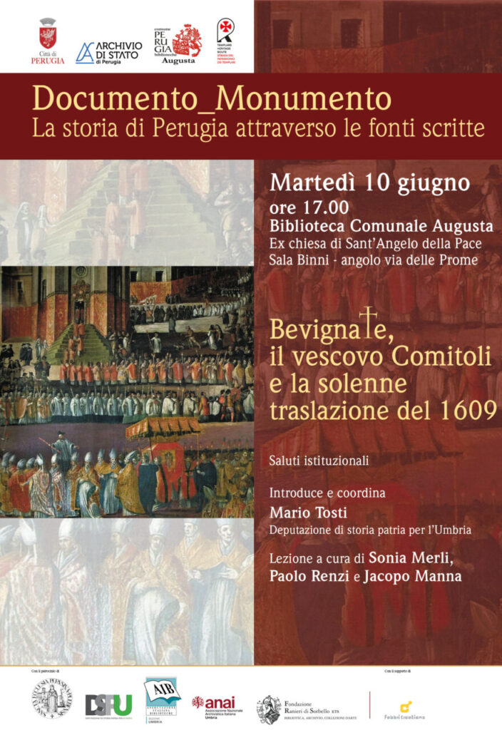 Bevignate, il vescovo Comitoli e la straordinaria processione del 1609
