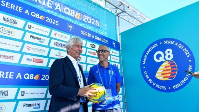 Abodi alla Beach Arena elogia la Serie A Q8 LND