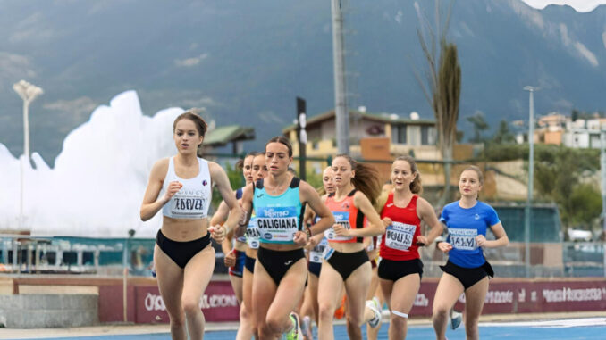 Caligiana abbatte il record regionale Under 18 nei 1500