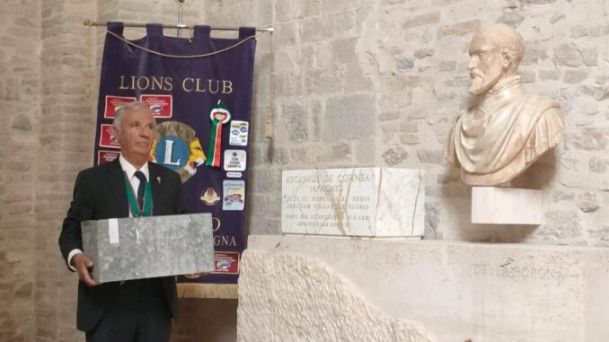 Le spoglie di Ascanio della Corgna riposano di nuovo a San Francesco al Prato