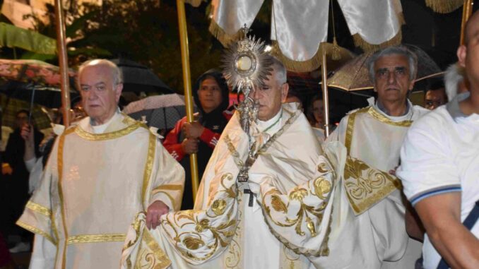 Corpus Domini, processione diocesana per le vie di Terni