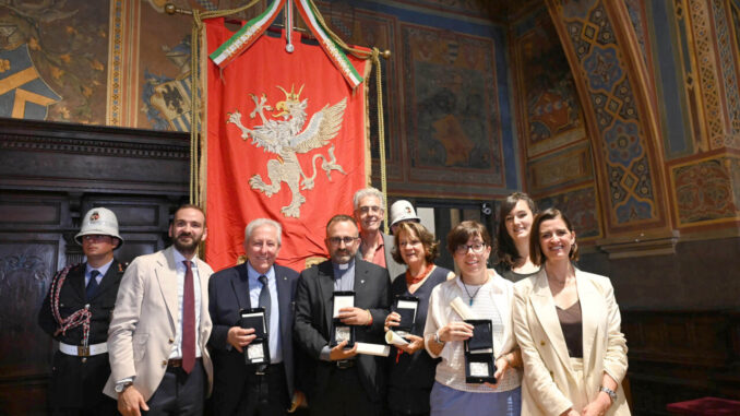 Perugia, iscritti all’Albo d’Oro 2025 quattro cittadini esemplari