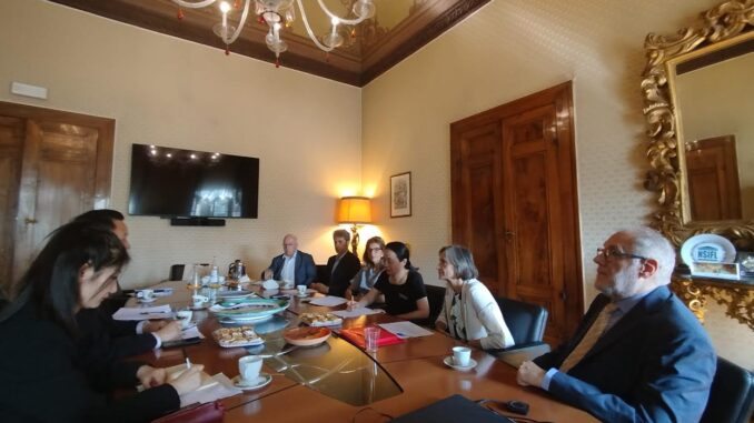 Guangzhou Maritime University oggi in visita a Perugia