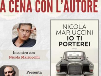 A cena con l'autore: Nicola Marinucci presenta il suo romanzo