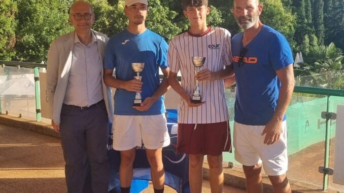 Tripletta dello Junior Tennis Perugia nei Regionali Umbri