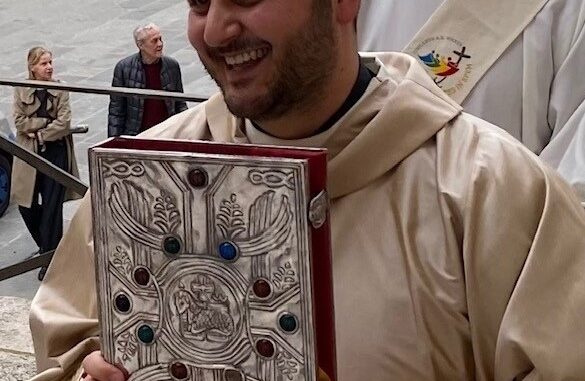 Samuele Betti sarà ordinato sacerdote il 28 giugno a Perugia