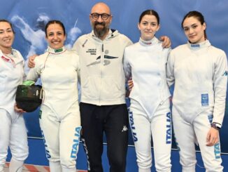 Successo per la squadra femminile di spada del Circolo Scherma Terni