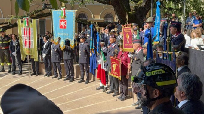 Il 2 giugno si è svolta a Perugia la cerimonia per il 79° anniversario della Repubblica