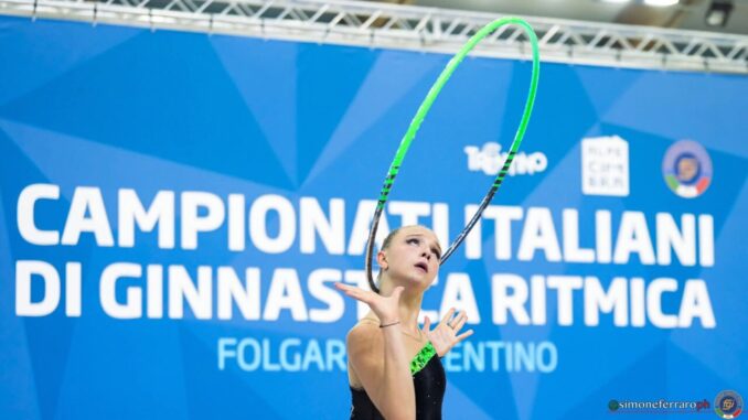 Platoni Brilla agli Assoluti di Ritmica a Folgaria