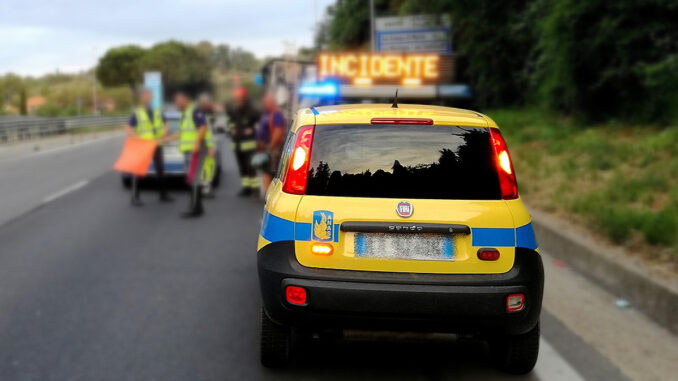 Incidente a Gubbio, chiusa la SS219 a Torre Calzolari