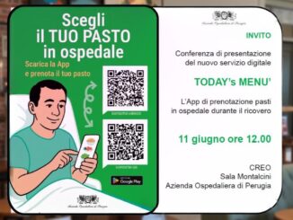 Nuova app ospedaliera per prenotare i pasti in reparto