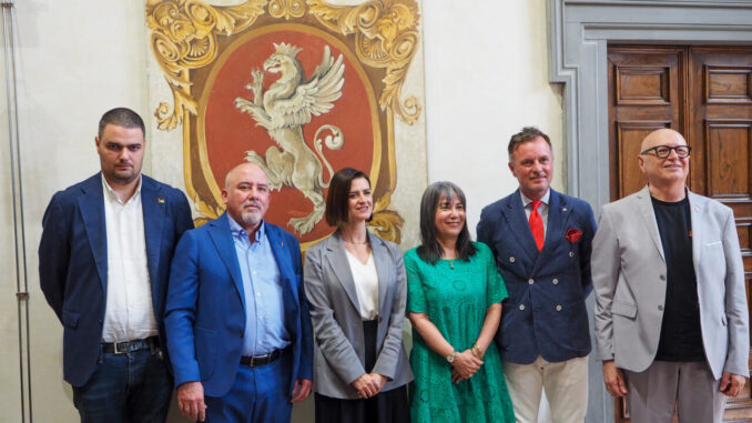 L’ambasciatrice di Cuba ricevuta a Palazzo dei Priori