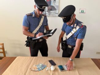 Cocaina in casa, arrestato 22enne a Città di Castello