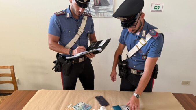 Cocaina in casa, arrestato 22enne a Città di Castello