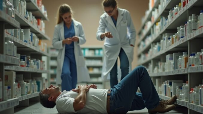 Farmaciste soccorrono uomo colto da malore a Torgiano