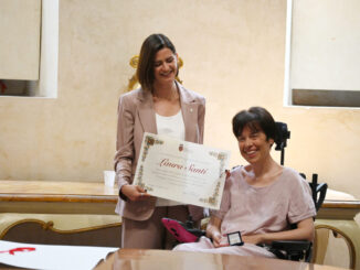 Baiocco d'Oro a Laura Santi: Riconoscimento per la Lotta Civile