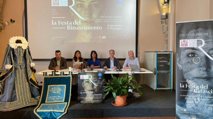 conferenza stampa di presentazione de “La Festa del Rinascimento” di Acquasparta (Tr)