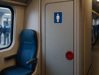 Senza biglietto si barrica in bagno, arrestato 19enne