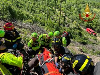 Recupero con tecniche SAF, feriti elitrasportati in ospedale