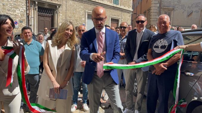 Inaugurata a Perugia la sede parlamentare di Marco Squarta
