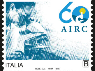 Un francobollo dedicato ai 60 anni AIRC da Poste Italiane