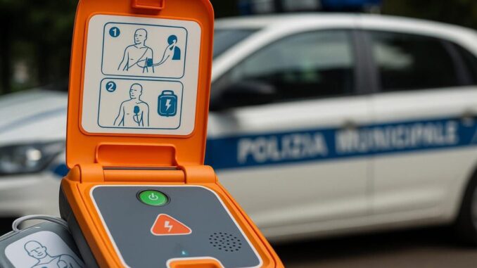Defibrillatori sulle auto della municipale, ok del Consiglio
