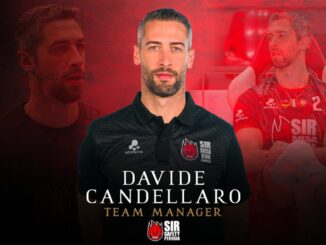 Candellaro chiude col volley e diventa team manager Sir