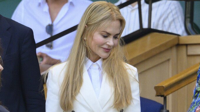 Nicole Kidman a Wimbledon indossa Brunello Cucinelli