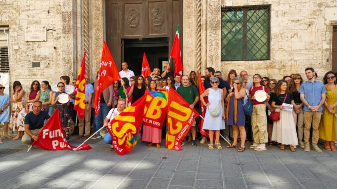 Sciopero dei precari della Giustizia, mobilitazione a Perugia