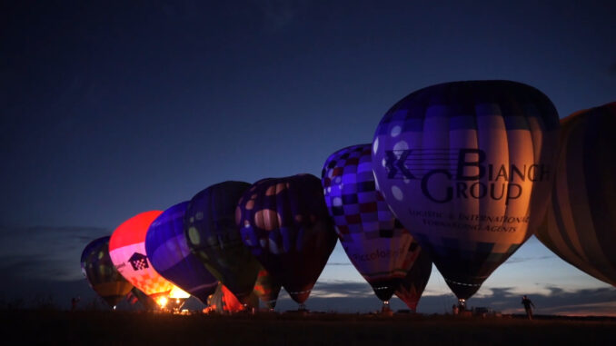 Mongolfiere e musica: successo per la Trasimeno Night Glow