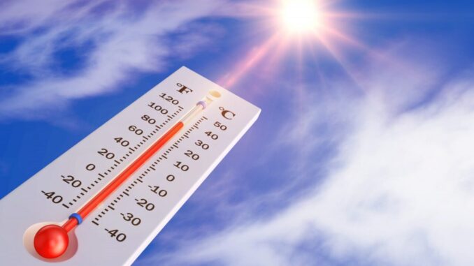 Meteo Umbria temperature record e allerta arancione in città