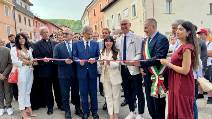 Inaugurati Palazzo Comunale e Chiesa di San Francesco