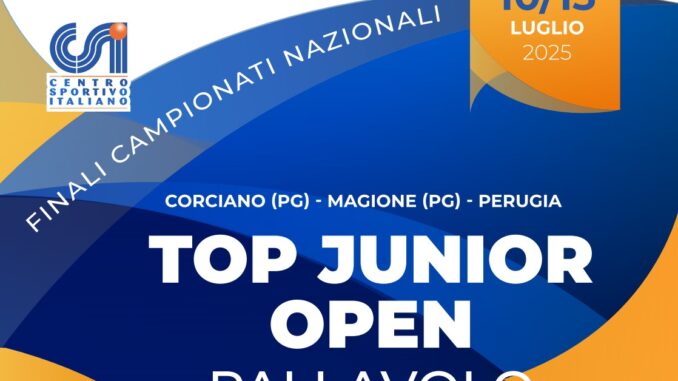 Dal 10 al 13 luglio in Umbria si assegnano quattro titoli
