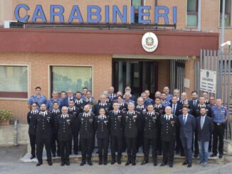 Il Generale Iacobelli in visita al Comando di Perugia