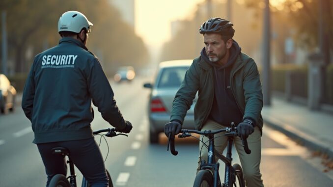 Spintona vigilante per rubare bici, arrestato 46enne