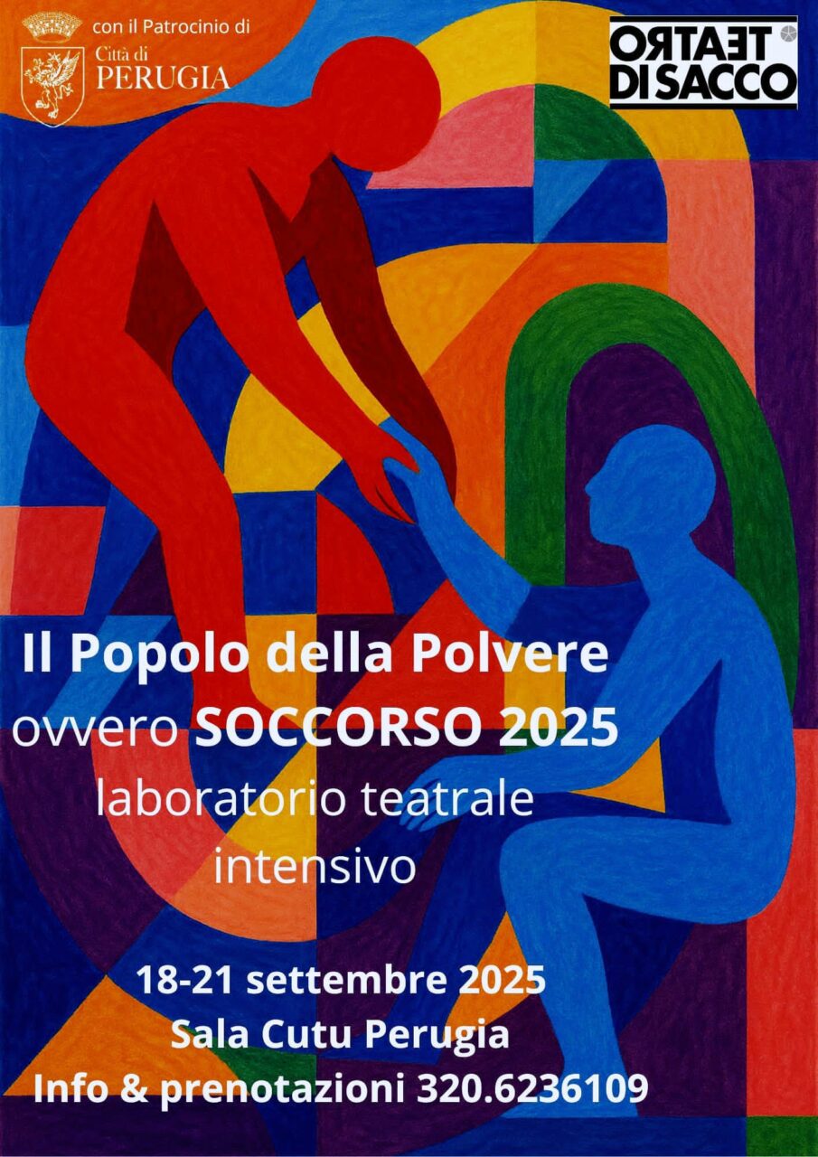 “Il Popolo della Polvere – SOCCORSO”: laboratorio teatrale per riscoprire l’umano