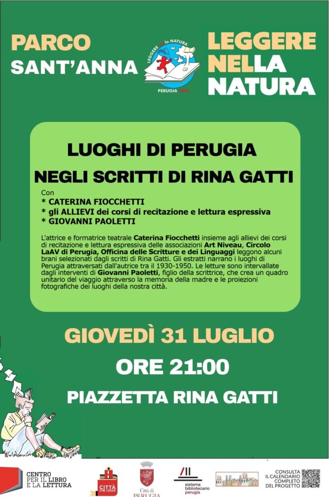 I luoghi di Perugia negli scritti di Rina Gatti