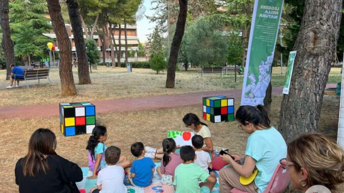 Lettura e giochi nei parchi per “Leggere nella natura” a Perugia