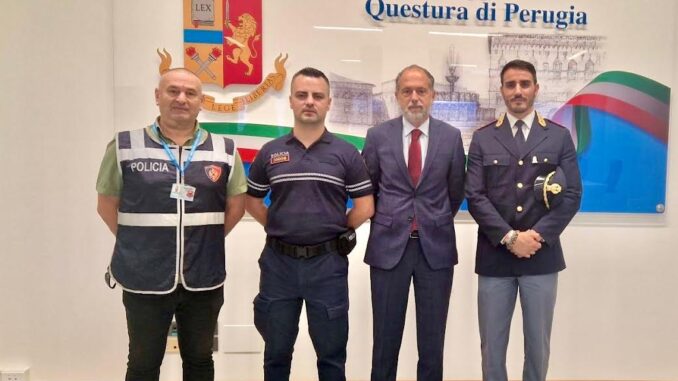 Polizia albanese a fianco della Polizia per Umbria Jazz