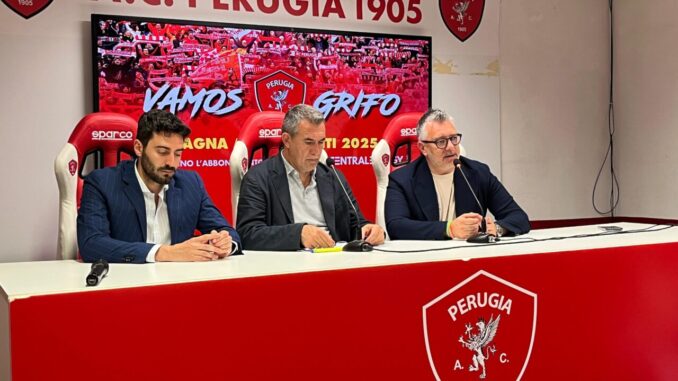 Perugia Calcio, via alla stagione: tra abbonamenti e incognite