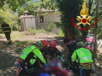 Ritrovata in montagna anziana dispersa da ore ad Assisi