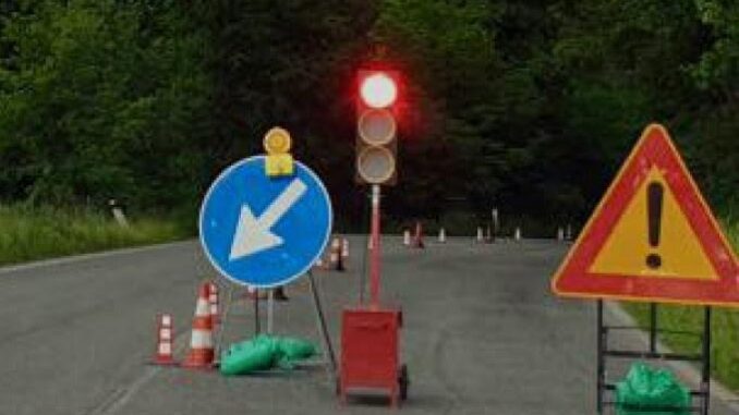 Senso unico alternato sulla Sp 380 per lavori al ponte