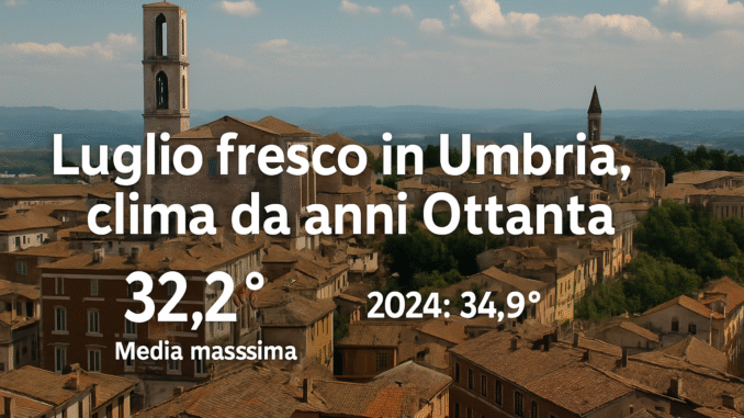 Meteo, la pausa del Caldo. Luglio fresco, clima da anni Ottanta