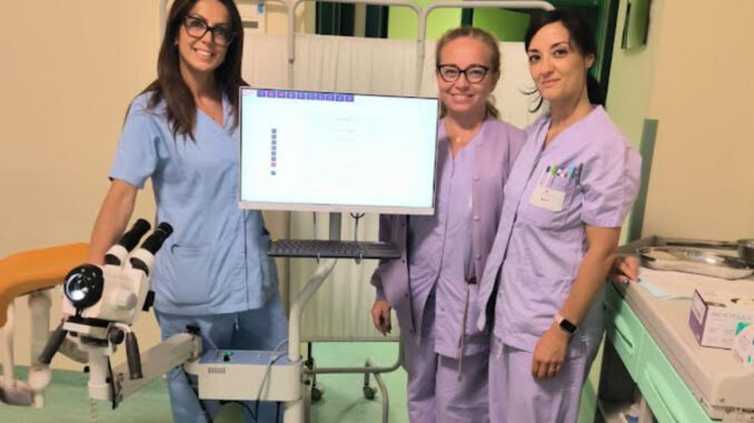 Nuova dotazione strumentale per ginecologia a Pantalla, servizi potenziati