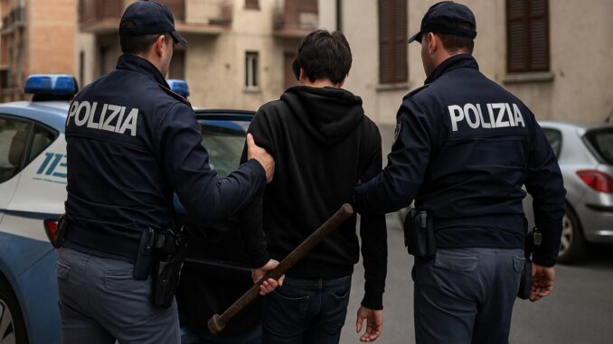 Minorenne arrestato alla Polizia per tentato omicidio del patrigno