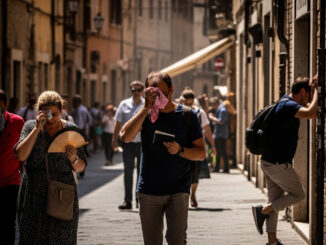 Allerta massima caldo a Perugia, città sotto 'forte disagio'