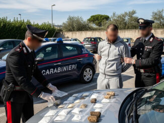 Arrestato spacciatore a Bastia Umbra dopo un controllo