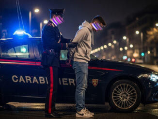 Arresto per spaccio, fine della corsa per un giovane in auto