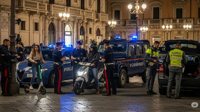 Operazione interforze movida: 89 identificati e test antidroga